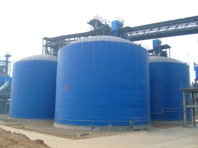 长治水泥钢板库改造